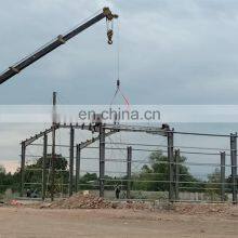 Prefabricated Industrial Warehouse Workshop Shed Metal Building Steel Structures thumbnail-3