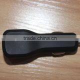 3.1Amp 3100mA Output Dual 2nd USB Vehicle Auto Car Charger With Black Painting Rubberized Finished thumbnail-6