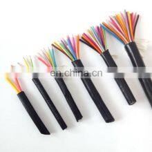 Aanneal copper multi core 300/500V copper cable stranded flexible 5 core 6mm2 flexible power cable extension cord