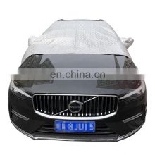 Chinese Factory wholesale Universal Protector Cover Car Front Windscreen Snow Proof Sun Shade Silver Coating wear resistant