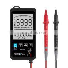 Large Screen 6000 Counts Display High Precision Auto Range 1000V Smart Pocket Multimeters Mini Size Touch Control Multimeter thumbnail-1