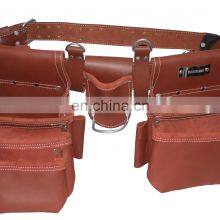 Customized Premium Carpenter Tool Belt Combo Tool Pouch Carpenter Rig Holder Work Organizer Leather Tool Belt thumbnail-2