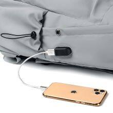 Laptop Backpack With USB Outdoor Travel Laptop Bags Schoolbag Nylon Waterproof Backpack thumbnail-4