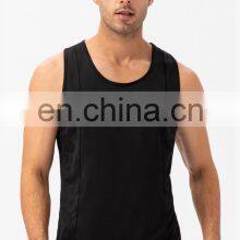 Custom Logo Breathable Men Sports Fitness Gym Tanks Training & Jogging Wear Quick Dry Tank Top Workout Running Clothes thumbnail-4