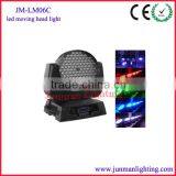 Excellent Color Mixing Effect 108*3W RGBWA Led Moving Head Light