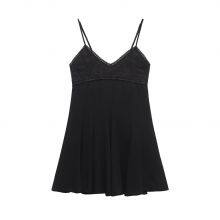 2025 Summer New European and American French Sweet and Sexy Suspender Backless Dress thumbnail-4