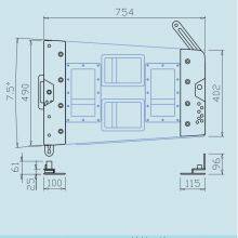 008 Quality Complete 15 Inch Speaker Accessories Kit Metal Rigging Parts Enclosure Rigging Hardware thumbnail-2