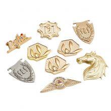 Quality Customized Metal Logo With Smooth Surface Treatment and 3D Artwork for Cloth, Jewelry, Glass Bottles Etc. thumbnail-2