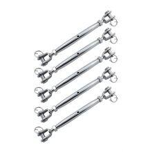 Rigging Hardware Stainless Steel Closed Body Jaw Jaw Turnbuckle Adjustable Turnbuckle thumbnail-5