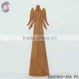 Large Angel Statues With Rusty Metal Guardian Angel Statue thumbnail-1