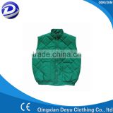 fashion grid green sports vest
