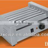 Seven Roller Hot Dog Grill Machine
