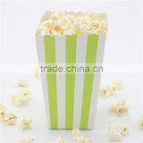 Striped Party Favor Bags Boy Girl Baby Shower Birthday Party Wedding Candy Popcorn Boxes Quality Choice thumbnail-3