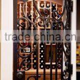Wrought Iron Decorative Wine Cellar Door,customized Size thumbnail-1