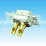 Dongguan Yxcon 2pin 2V2 male solder high quality D-SUB connector