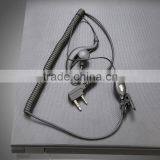 3.5mm Two Jacks Earphone Two Way Radio Headset Cheap Tensile Earpiece thumbnail-5