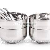 Stainless Steel Salad Bowl With Nice Design and High Quality Made by Junzhan Factory Directly thumbnail-2