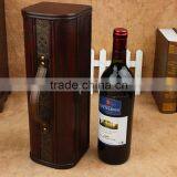 Wholesale Custom Vintage Pine Wood Single Wine Box thumbnail-3