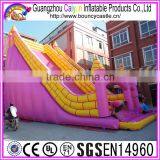 Pink Inflatable Dry Slide With Arch Hot Sales thumbnail-1
