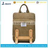 2016 Fashion Wholesale Hand Bags School Travelling Canvas Backpack Bags
