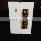 Clip Snap Frameless Glass Photo Frame With Large Foam Corners for Table or Wall Hanging thumbnail-2