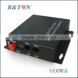 2 Channel Telephone Fiber Optic Converter