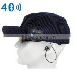Bluetooth Music Soft Warm Beanie Hat Cap With Stereo Headphone Headset Speaker Wireless Mic Hands-free