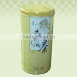 Round Tin Box for Tea