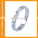 European silver ring charm Women rings lady band Fit gift PGRG0110