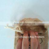 Jute Burlap Drawstring Bags thumbnail-4