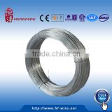 Hot dipped galvanized steel wire rope
