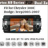6.2" HD 1080P BT TV GPS IPOD Fit for Chrysler 300C/Jeep/dodge Car Dvd Touch Screen Gps thumbnail-1