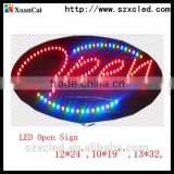 2014 New Product LED open Sign Facory Direct mini led open sign led advertising board( open, merry christmas, traffic sign)
