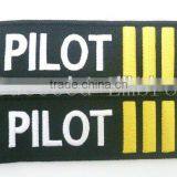 Pilot Embroidery Keychain/key Tag/keyring thumbnail-1