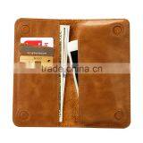 Simple Style 5.5 Inch Mobile Phone pu Leather Wallet thumbnail-3