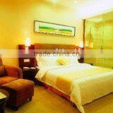 Hotel Satin Stripe Bed Sheet/hotel Bedding Set