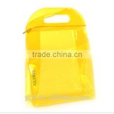 YCD Yellow PVC Packing Tote Bag