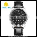 WJ-5399 Nary Luxury Calendar 30 Meters Water Resistant Quartz Men Genuine Leather Watch thumbnail-4