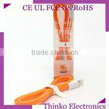 Colorful Noodle Flat Usb Data Charger Cable for Nexus for All Kinds of Android Smart Phones thumbnail-1