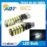 Canbus T10 194 Wedge/ BA9S/PCB Plug 78X SMD3014 LED Bulb White Color