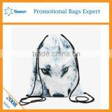 Wholesale 3D Printed Drawstring Bags Drawstring Backpack Supplier's Choice thumbnail-2