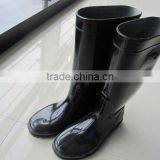 Anti- Acid Black PVC Boot
