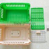 Small Plastic Pet Dog Cat Carrier, Eco-friendly Material, Airline Approved, Durable and Confortable Design thumbnail-3