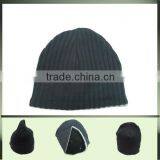 New Men's Rib Knitted Cap Wl-0140 thumbnail-1