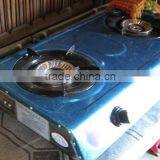 OEM EX-factory Price Double Burner Biogas Stove thumbnail-3