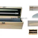 HH717-60 TUNG Wood Box With Candle Stand