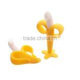 Food grade banana silicone teether with testing report