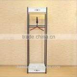 Typical useful metal cloth display stand