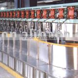 Plating and oxidation producing line