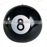 Logo Customised Black Pvc Inflatable Beach Ball, Whosale Water Ball